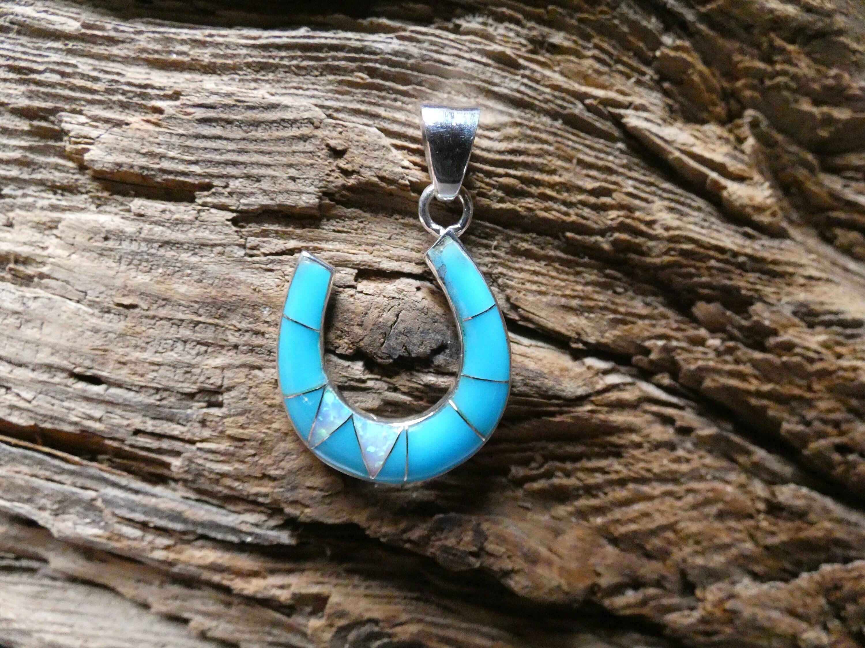 Horseshoe Inlay Pendant - Etsy Horseshoe Inlay Pendant - Etsy