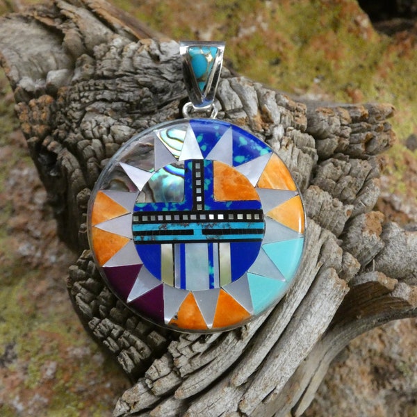 Native American Sun Zuni Face Etsy