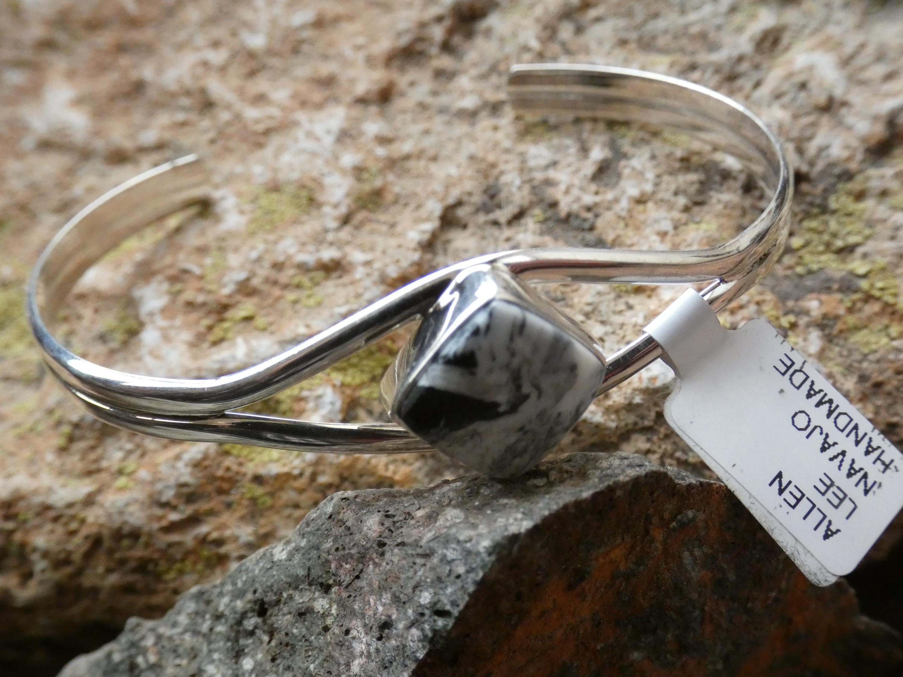 Navajo Allen Lee Native American Sterling Silver 925 Handcrafted