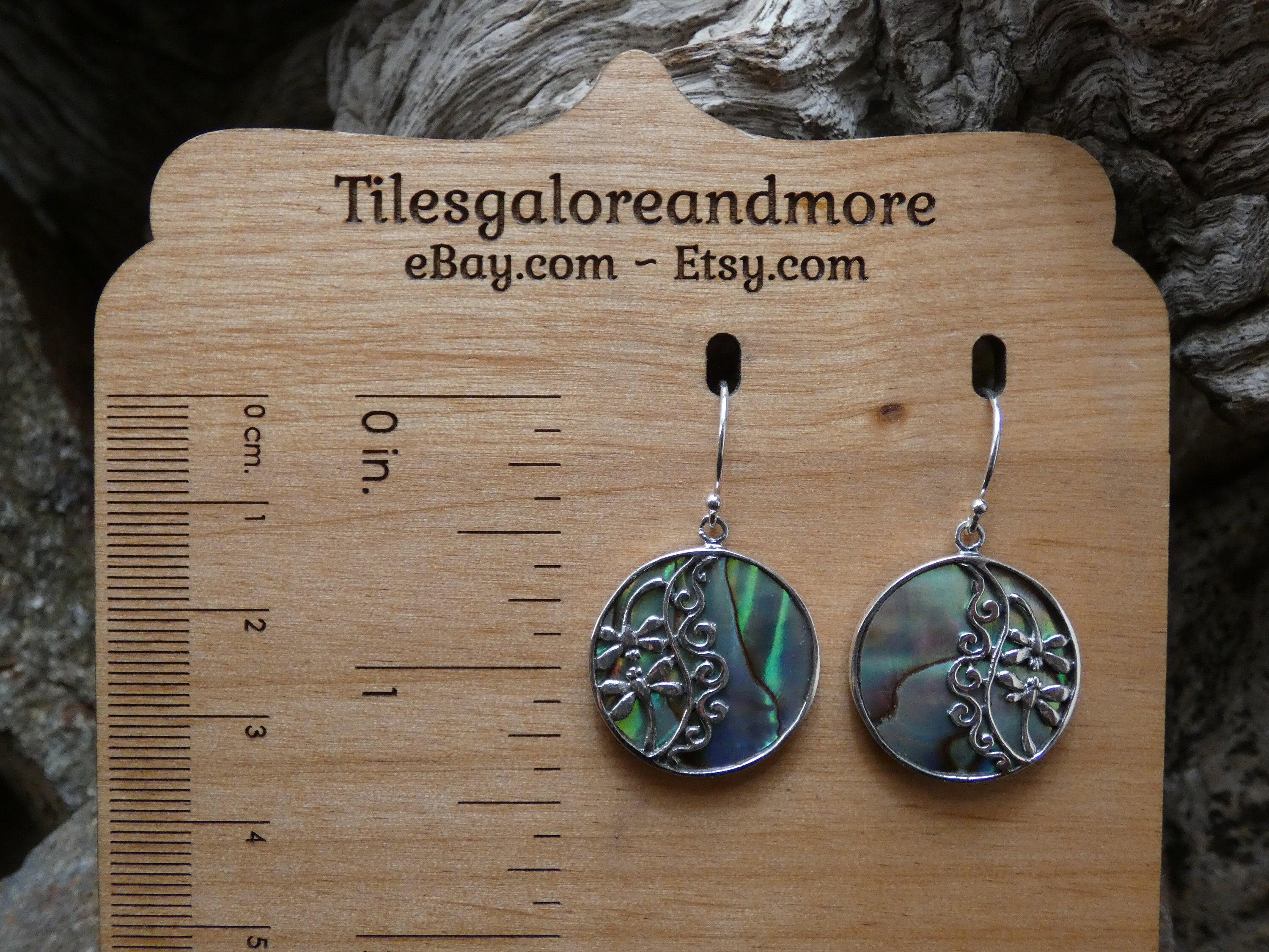 Orecchini libellula Orecchini pendenti in argento sterling 925