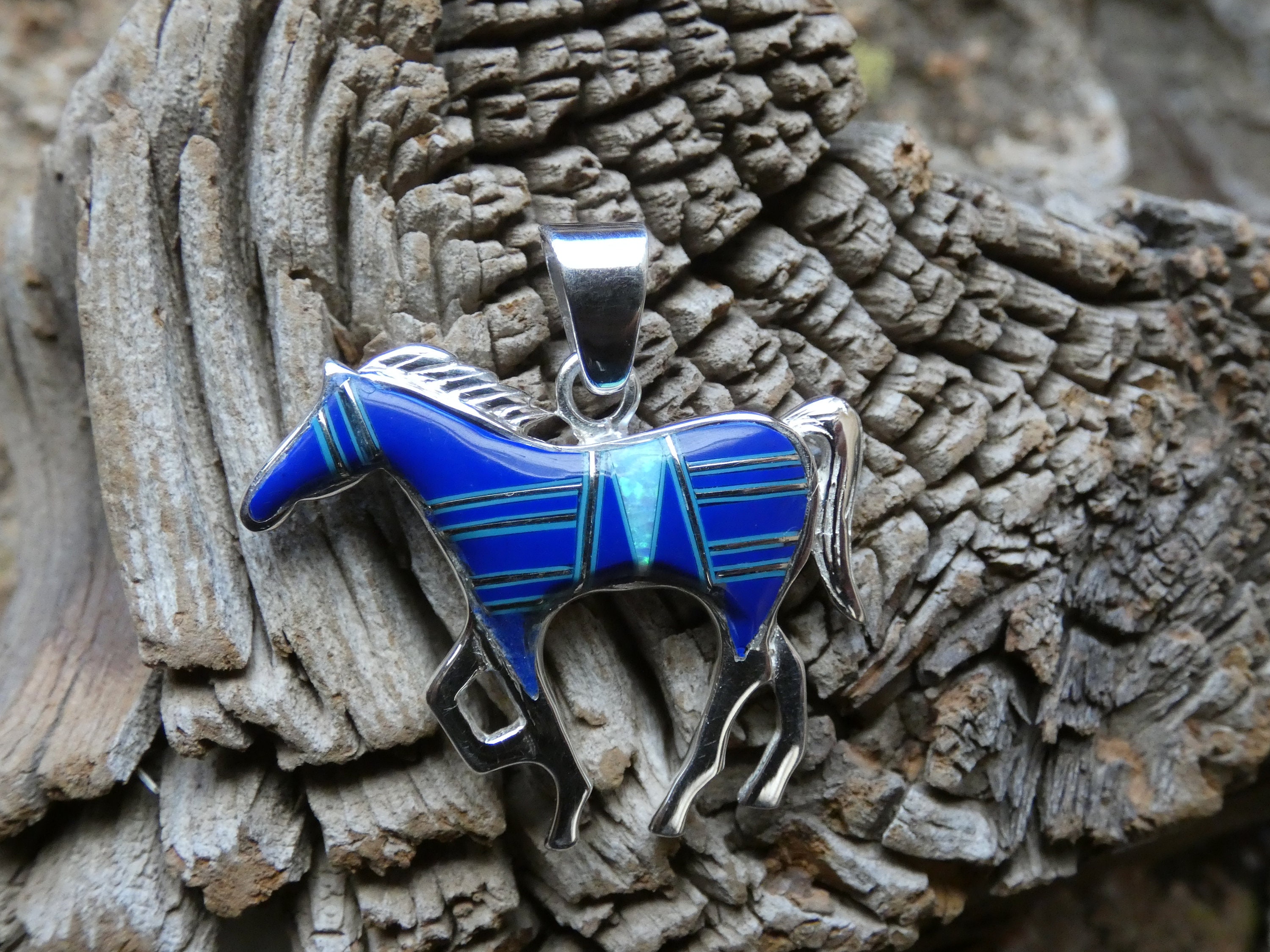Horse Pony Stallion Southwestern Western Sterling Silver 925