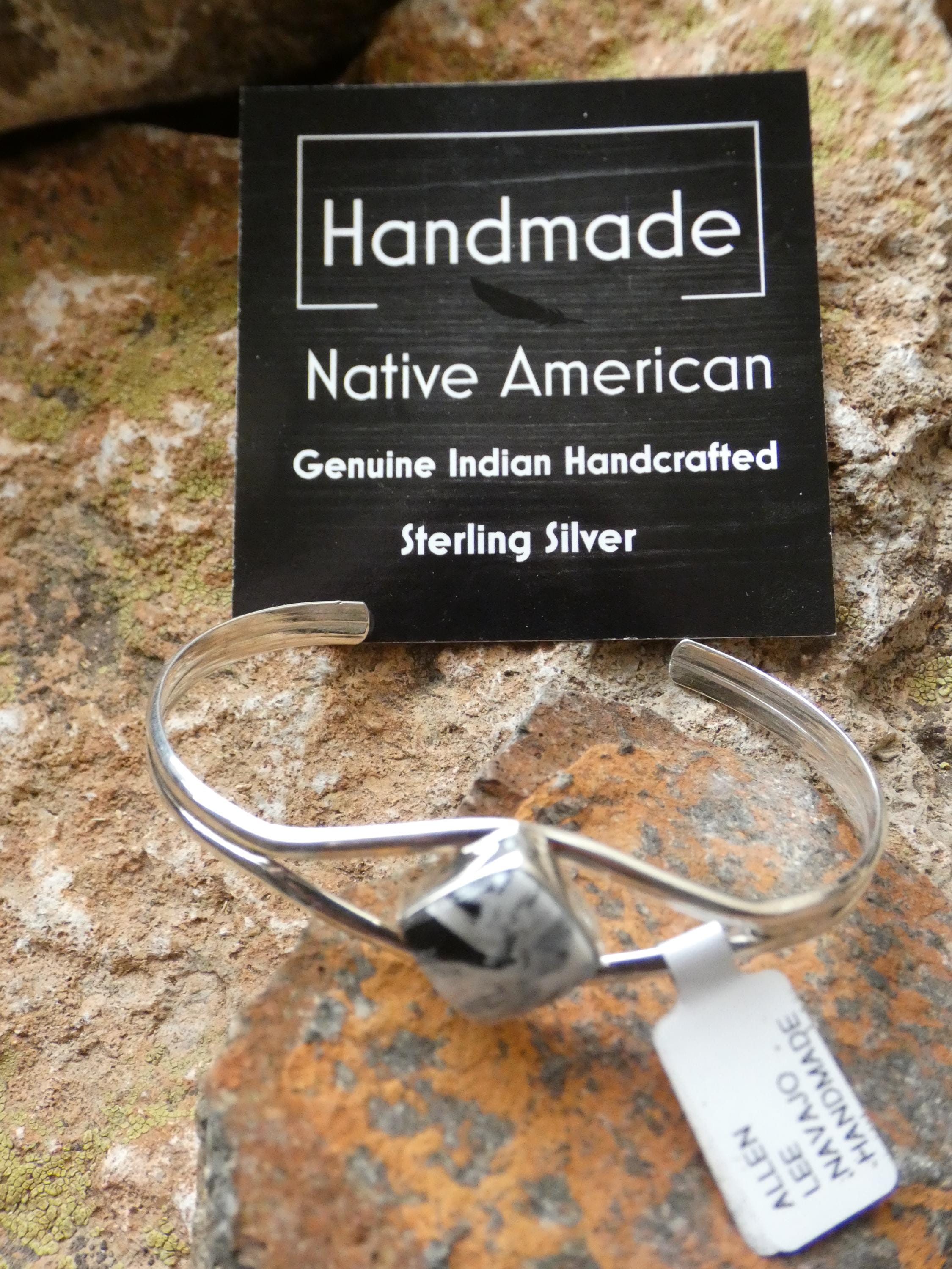Navajo Allen Lee Native American Sterling Silver 925 Handcrafted