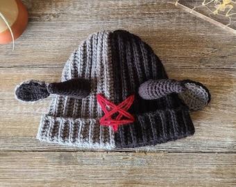 RESERVA Gorro de crochet Baphomet
