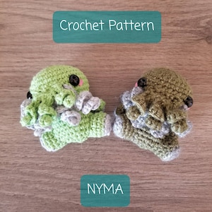 Baby Cthulhu Crochet Pattern