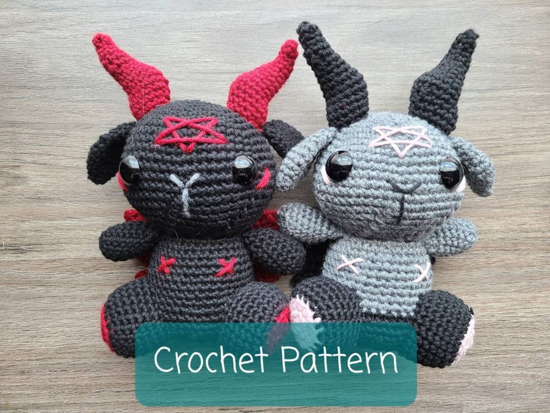 Baphomet Crochet Pattern Etsy