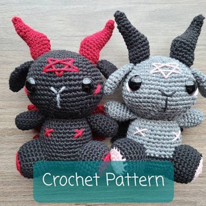 Baphomet Häkelanleitung