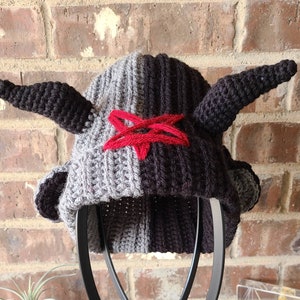 Baphomet Beanie Hat Crochet Pattern image 6