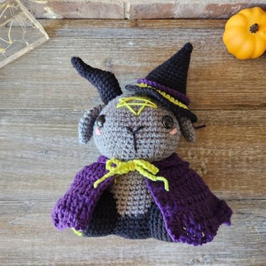 Halloween Witch Costume Baphomet Crochet Amigurumi