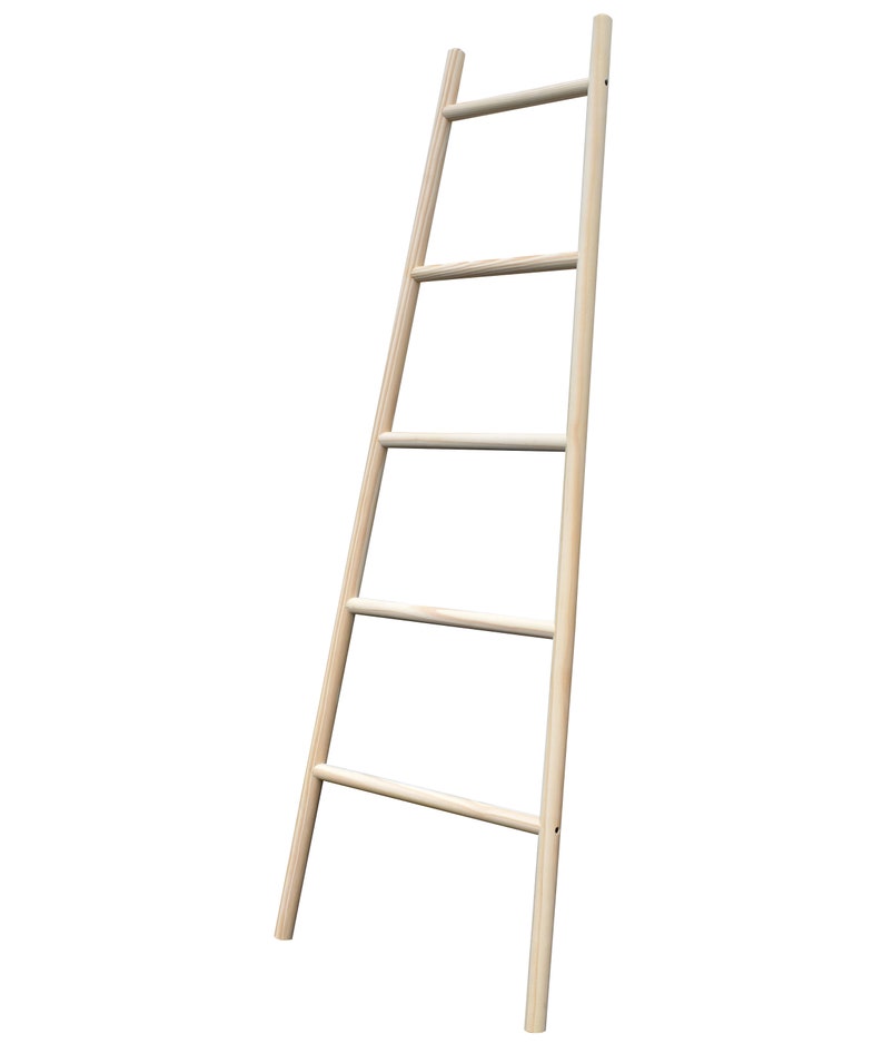 Wooden Clothes Ladder Tapered Quality Towel & Laundry Etsy UK