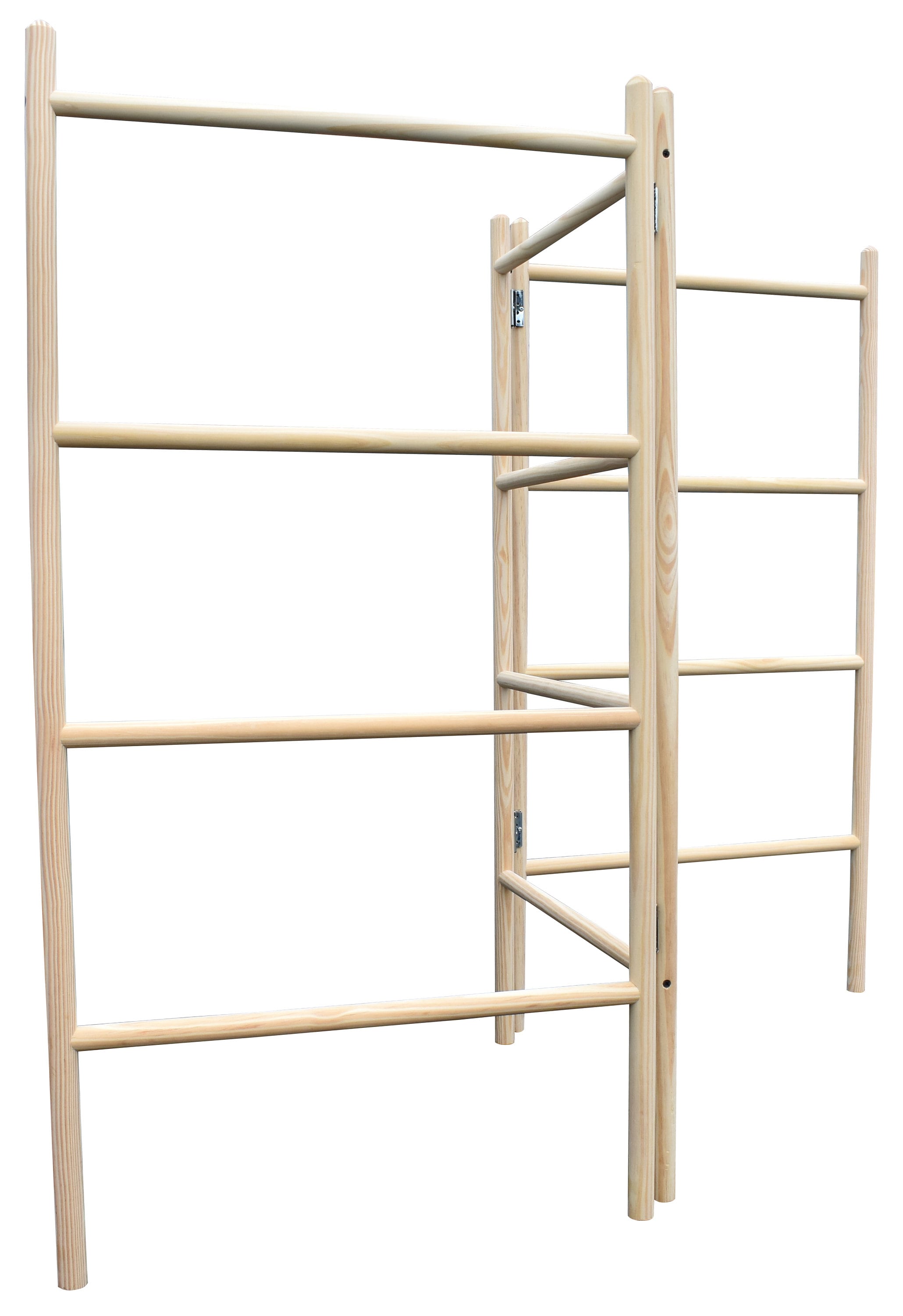 3panel Wooden Clothes Horse Airer Quality Folding Laundry Etsy Australia