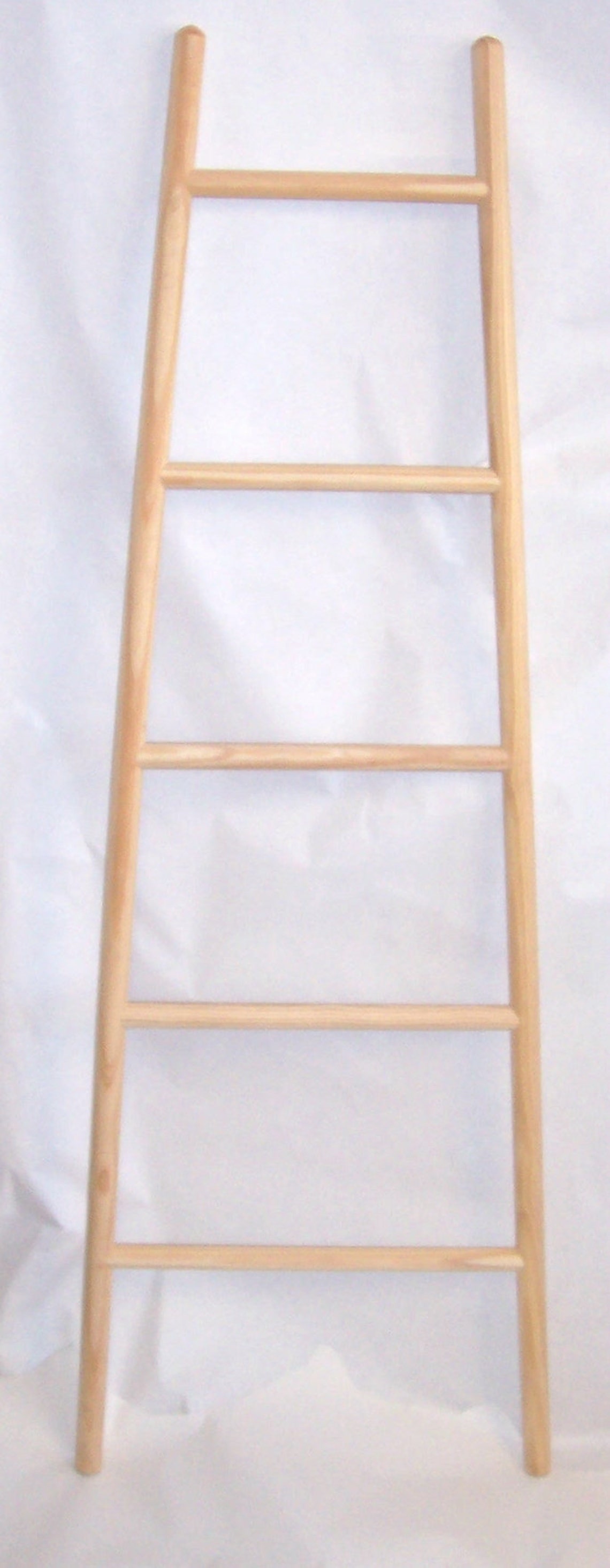 Wooden Clothes Ladder Tapered Quality Towel & Laundry Etsy