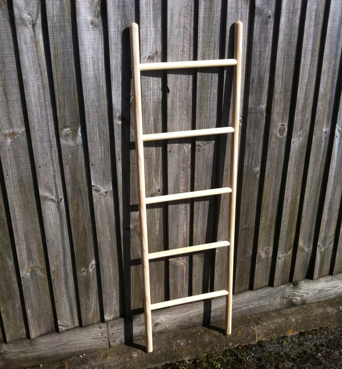 Wooden Clothes Ladder Straight 140cm x 40cm Quality Towel Etsy