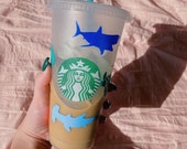 Sea Creatures Reusable Starbucks Cold Cup