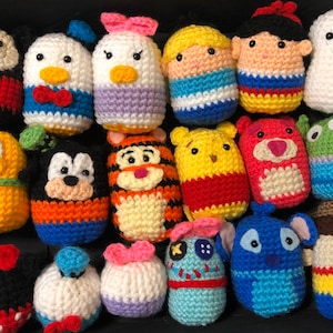 Tsum Tsum crochet amigurumi