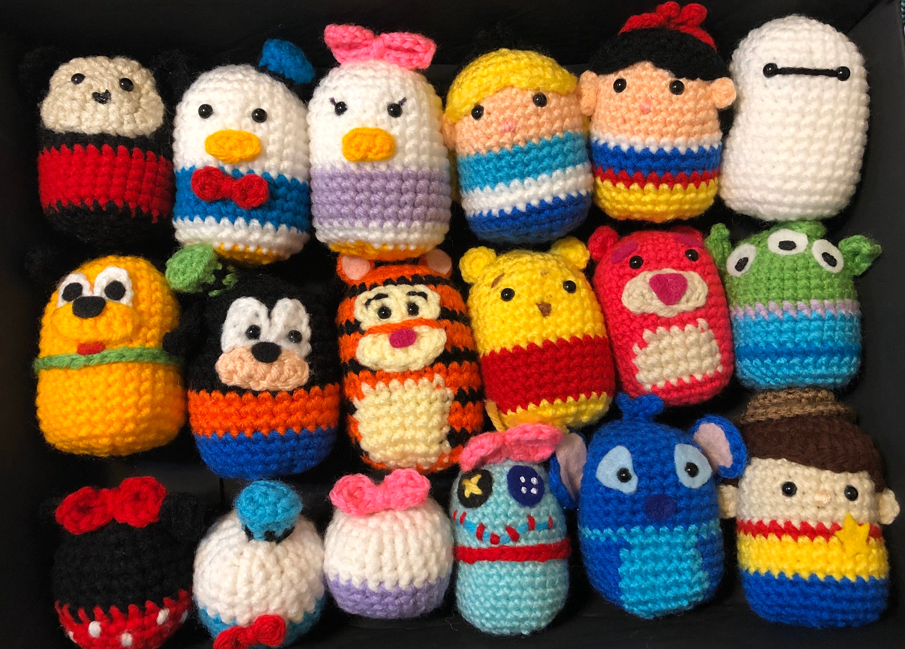 Musings of an Average Mom: Free Disney Tsum Tsum Crochet Patterns