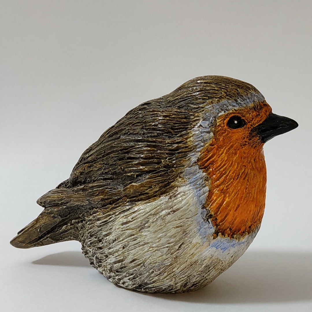 Robin Magnet Magnet Robin Redbreast Bird Figurine Magnet Robin Bird Statue Magnet - Etsy