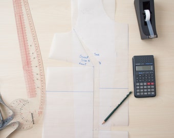 Bodice Sloper PAPER - Πατρόν Κορσάζ σε ΧΑΡΤΙ
