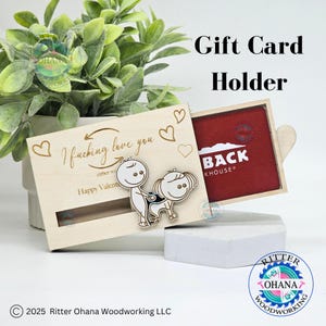 Tarjeta de regalo de San Valentín, regalo inapropiado de San Valentín, regalo sucio de San Valentín para él, tarjeta divertida de San Valentín, regalo divertido para pareja