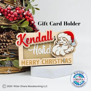 Tarjetero de regalo navideño, regalo de Navidad para nietos, regalo para estudiantes universitarios, regalo para mujeres difíciles de comprar, calcetines navideños para adultos