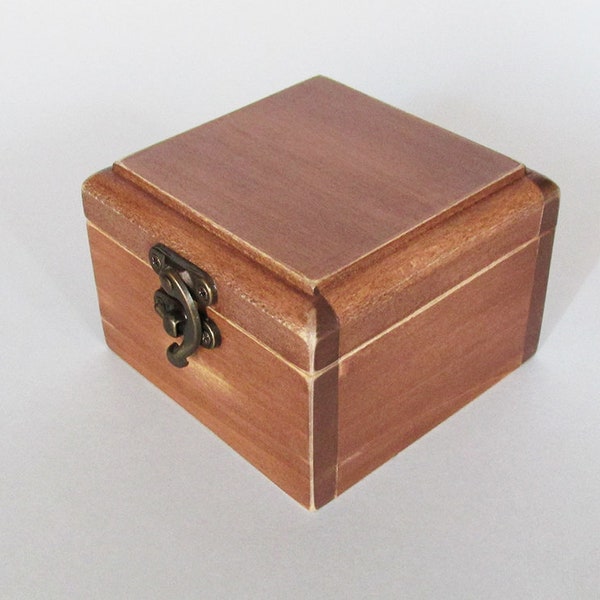 Holz Schmuck-Box Damen Geschenk Box Schmuck Aufbewahrung Holz Box aus Holz Andenken Box Schmuck Dose Geschenke box