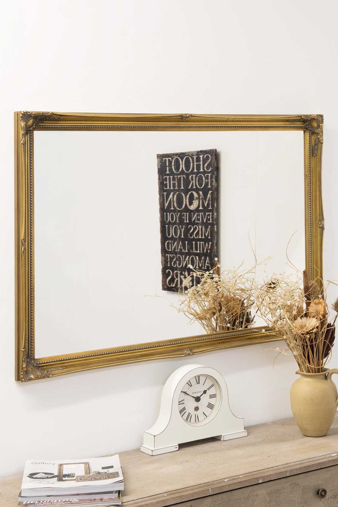 Large Gold Antique Style Ornate Wall Big Mirror 3Ft4 X 2Ft4 Etsy