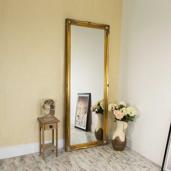 Hamilton Vintage Gold Antique Design Full Length Mirror 198 X 75 CM - Etsy Canada