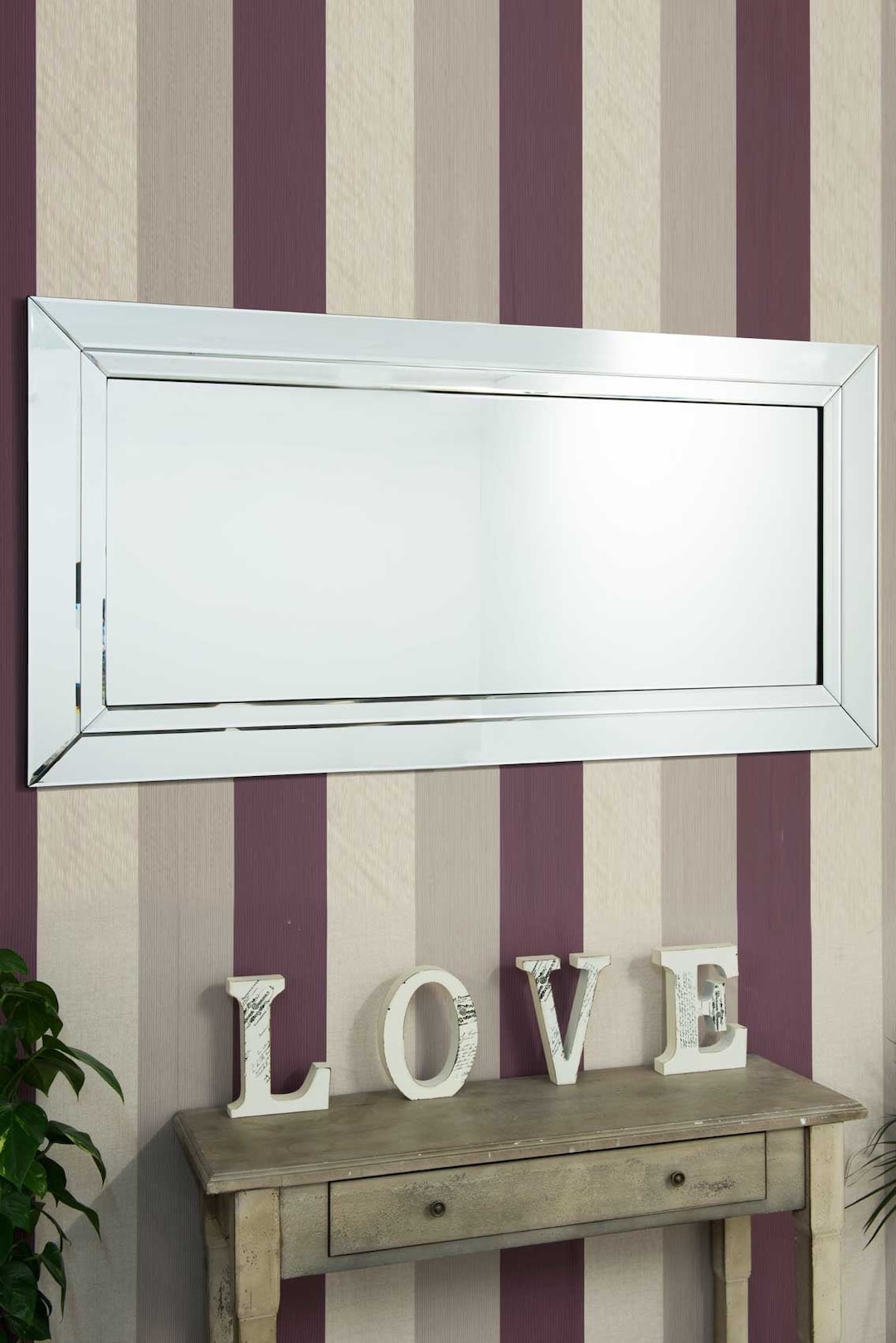 Cranbury All Glass Full Length Mirror 174 X 85 CM Etsy