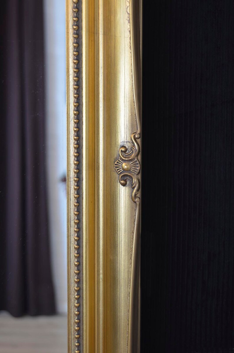 Antique Gold Extra Large Shabby Chic Vintage Style Wall Mirror Etsy UK