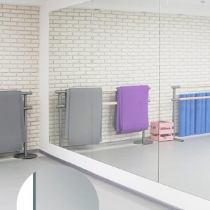 Large Gym Mirror Glass Sheets 3mm Thick 4ft-6ft X 2ft-4ft Wall - Etsy UK