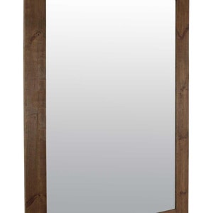 Farmhouse Dark Natural Wood Extra Large Wall Mirror 209 X 149 CM image 6