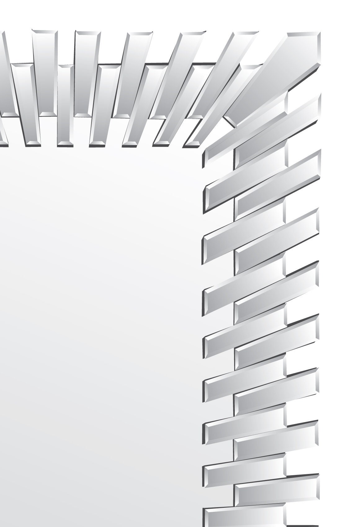 Starburst All Glass Stylised Full Length Dress Mirror 170cm X Etsy UK