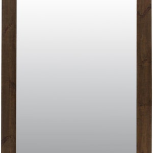 Farmhouse Dark Natural Wood Extra Large Wall Mirror 209 X 149 CM image 4