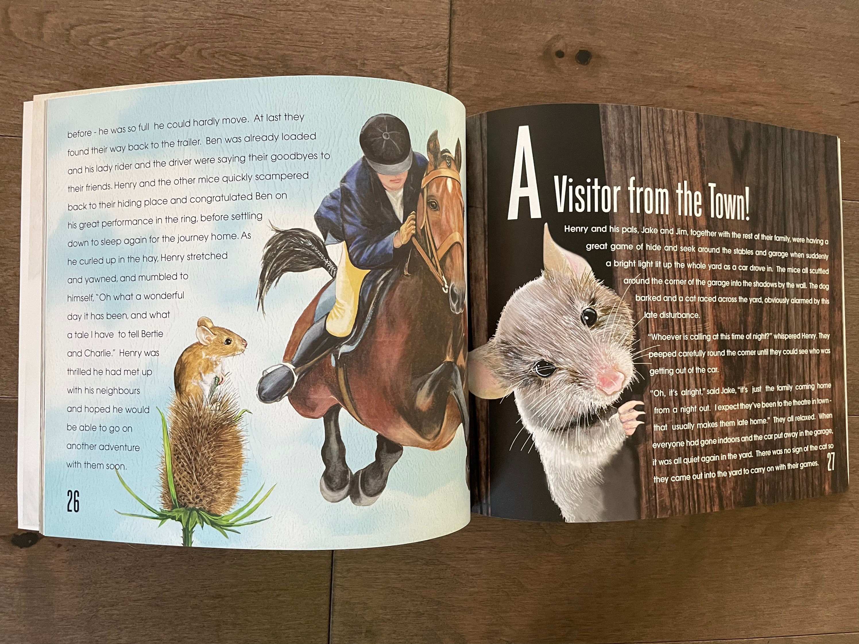 Illustrated Children's Book Mouse Adventures Making Etsy UK