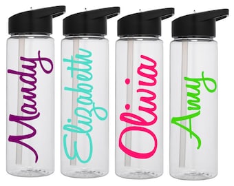 Personalized Water Bottle, Name Water Bottles, Name Waterbottle, Personalized Tumbler, Custom Water Bottle, Workout Water Bottle, Gym Bottle