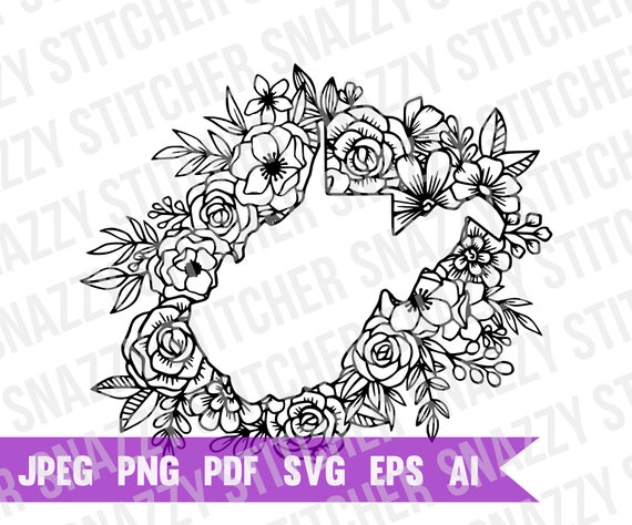 West Virginia Floral Design Svg Cut File Etsy West Virginia Floral Design Svg Cut File Etsy