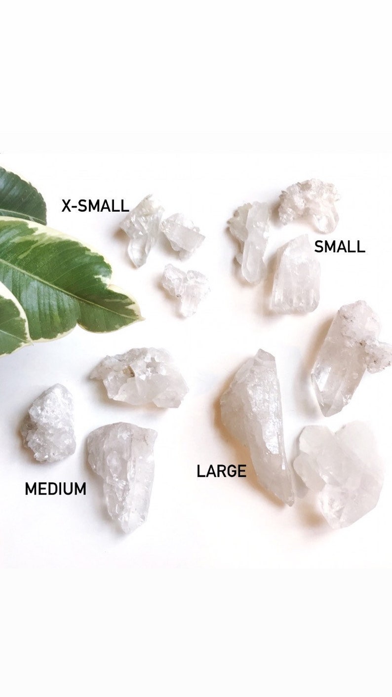 Quartz Crystal // Crystal Decor // Clear Crystal Decor // Etsy