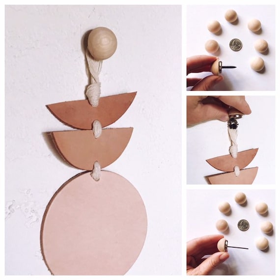 Wood wall hook, modern hook, Modern accent, wall hooks wood, wall hooks decorative, natural wall hook, screw head, earthy picture hanger
