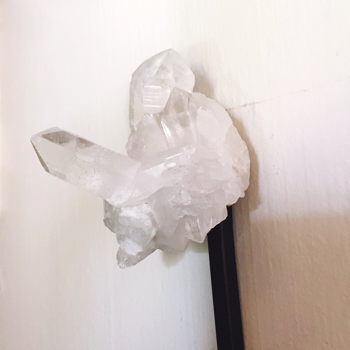 Quartz Crystal // Crystal Decor // Clear Crystal Decor // Etsy