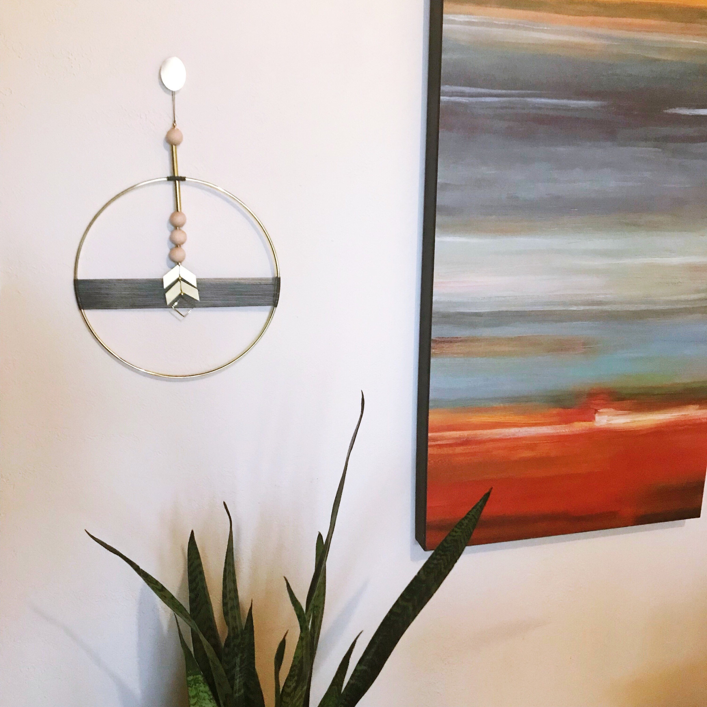 Geometric Hardware / Brass Hook / Macrame Accessory / Brass | Etsy