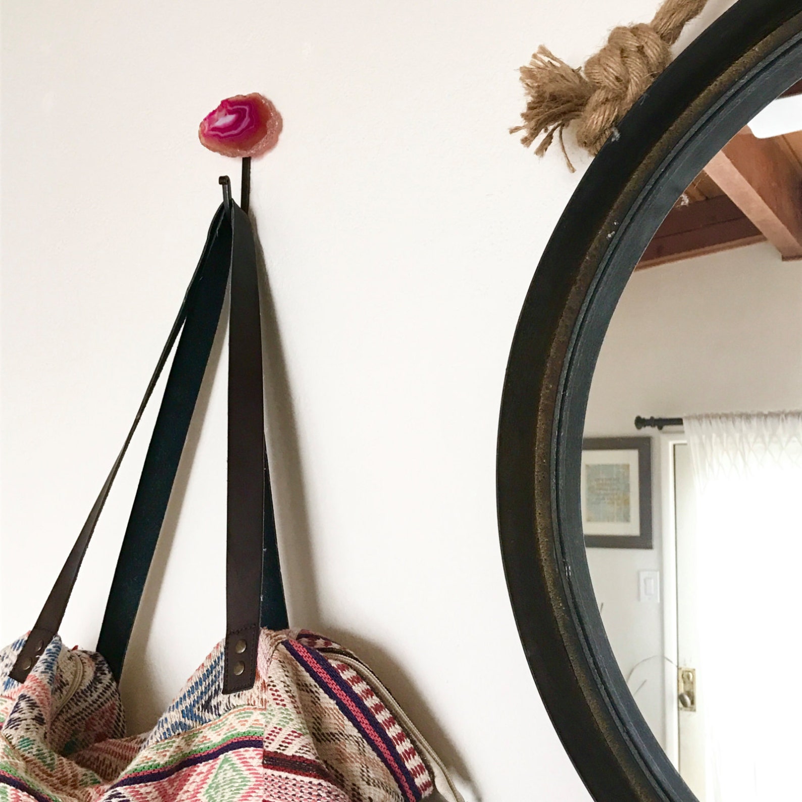 Modern Hook for Entryway // Decorative Hook for Keys // Towel Etsy UK