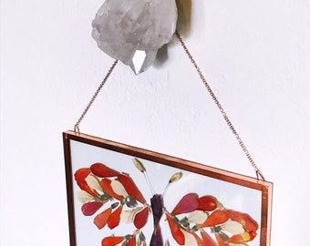 Quartz Crystal // Crystal Decor // Clear Crystal Decor // Modern Wall Decor// Boho Decor