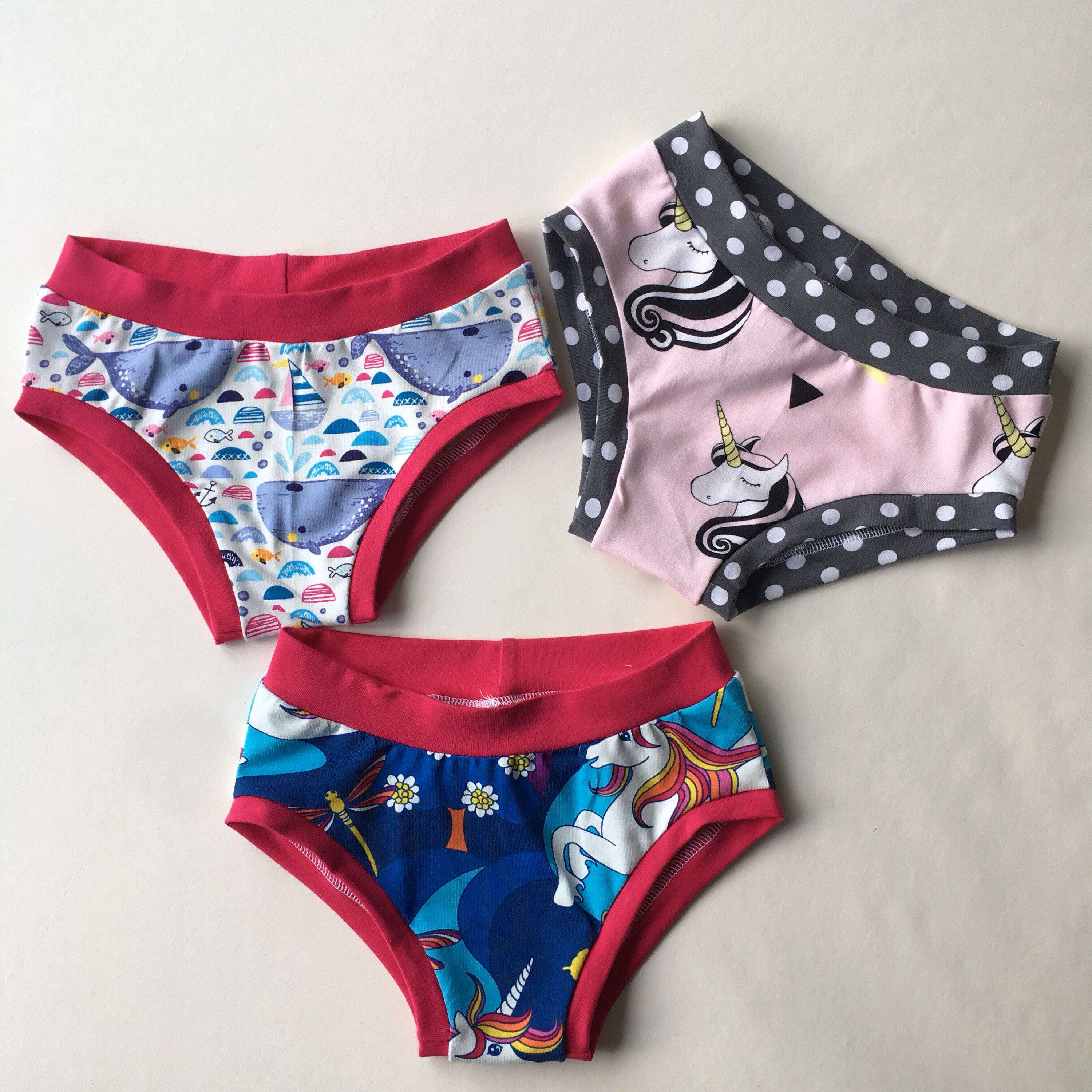 Children Kinickers 1 Pair Girls Boys Underwear, Childrens Knickers, Kids Briefs, Comfy ...
