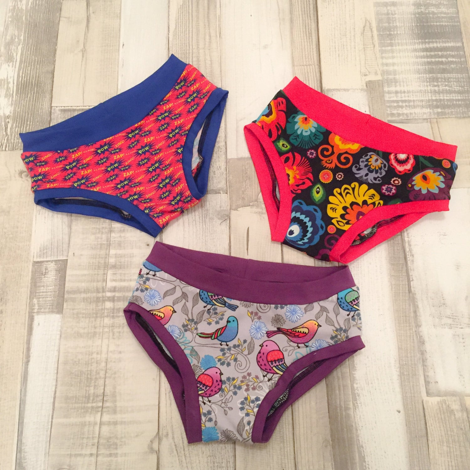 Children Kinickers 1 Pair Girls Boys Underwear, Childrens Knickers, Kids Briefs, Comfy ...