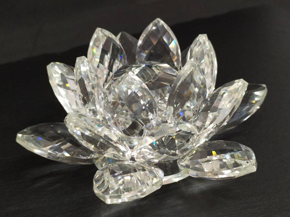 Amplificateur d'énergie Lotus en Cristal