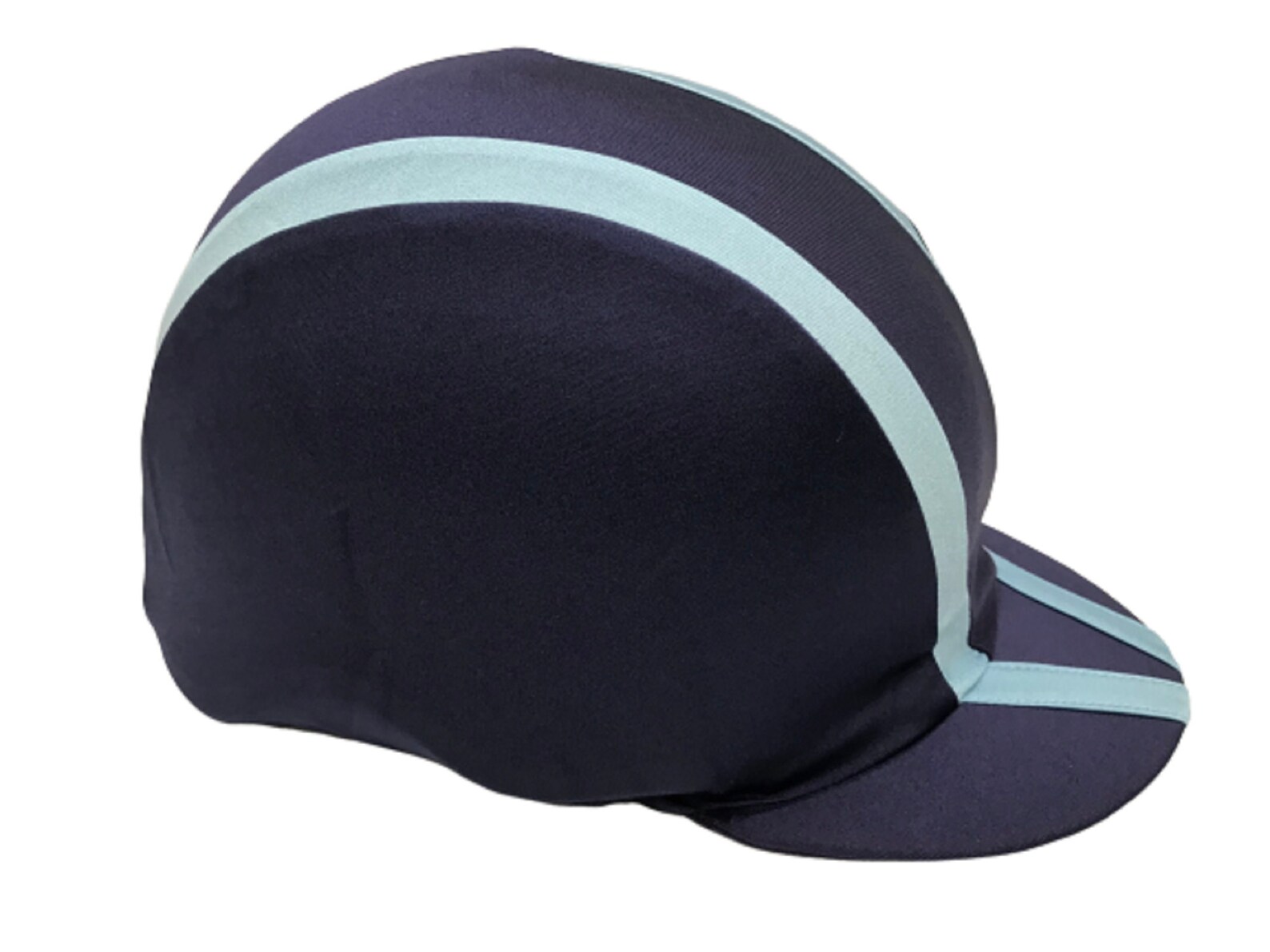 Riding Hat Cover Equestrian Horse Skull Cap Cover Blue With Etsy