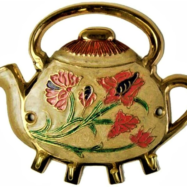 Brass Hands Key Holder Etsy