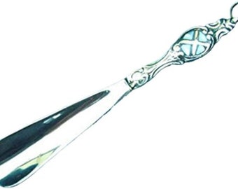 Victorian style Silver Aluminium shoe horn an ideal high quality gift