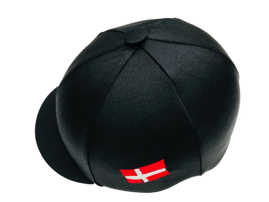 Riding Hat Cover Equestrian Horse Skull Cap Cover Black With Etsy UK