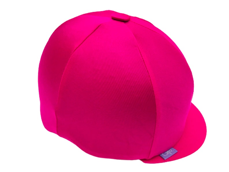 HI Vis Riding Hat Cover Equestrian Horse Skull Cap Cover Pink Bicycle Helmet Cover One Size Fits All