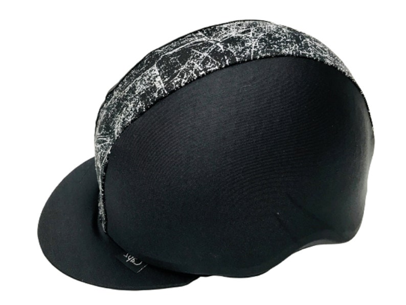 Riding Hat Cover Equestrian Horse Skull Cap Cover Black Aand Etsy UK